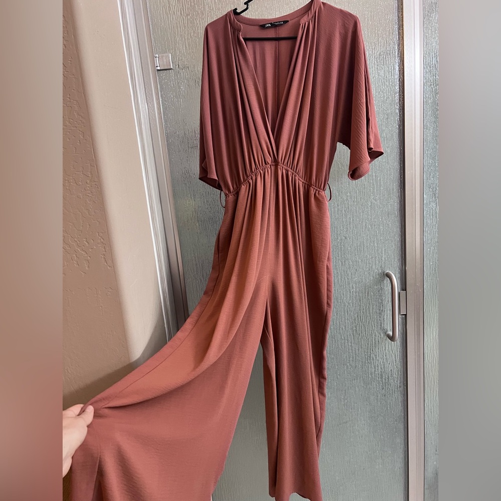Elegant Rust Jumpsuit